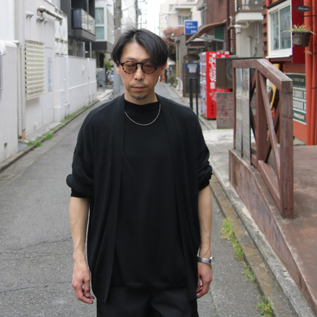 SEEALL (シーオール) [ OVERSIZED CARDIGAN ] シルク×カシミヤ