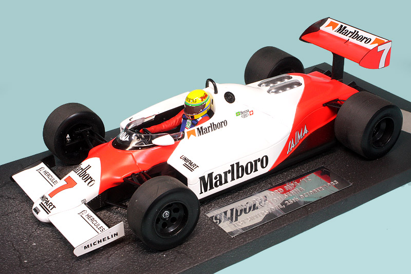 ミニチャンプス 1/18 マクラーレン フォード MP4/1C シルバーストーン
