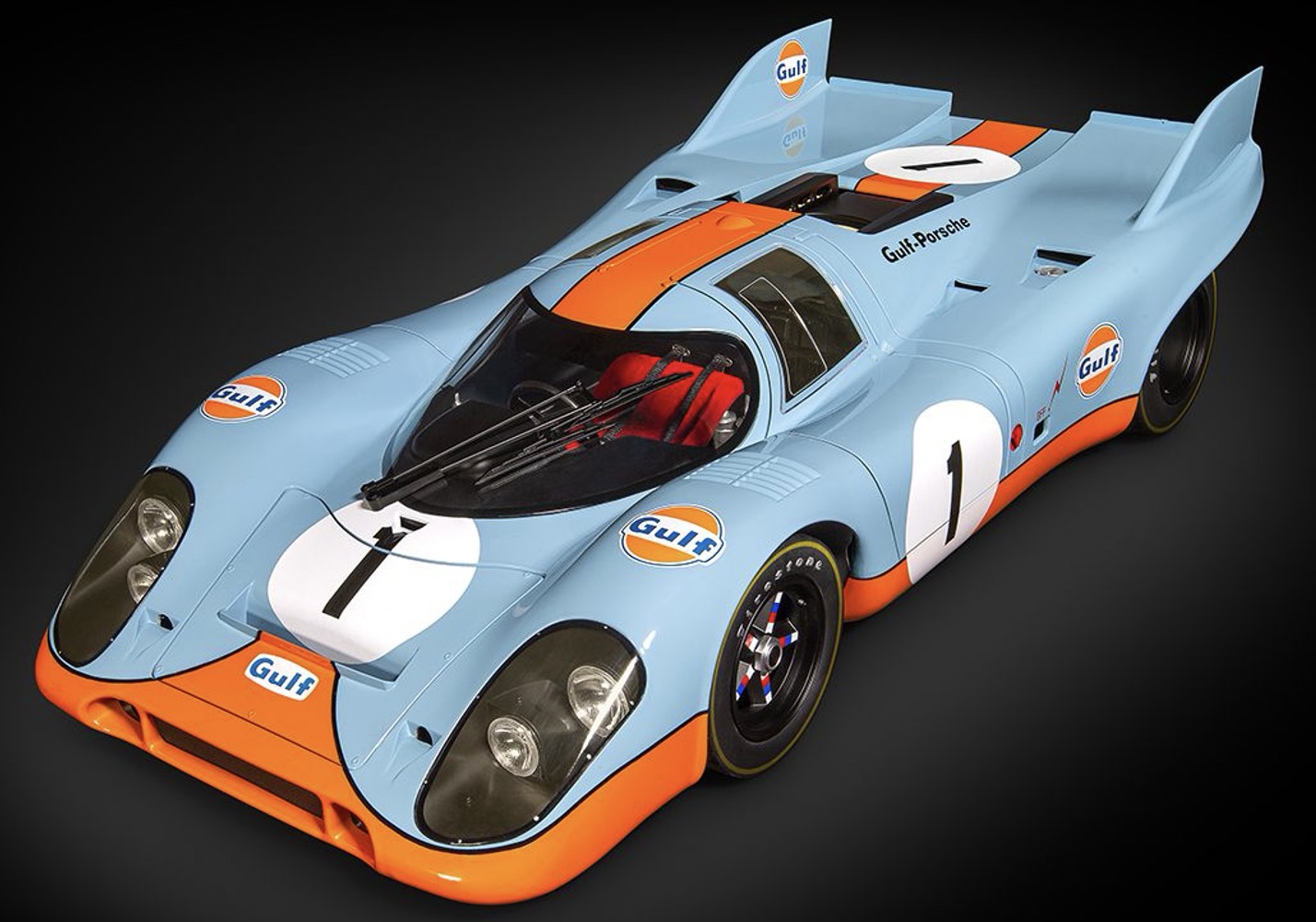 ポケール 1/8 塗装済 ダイキャストキット ポルシェ 917K モンツァ