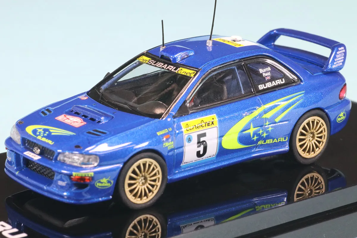 ホビージャパン 1/64 スバル インプレッサ WRC 1999 No.5モンテカルロ