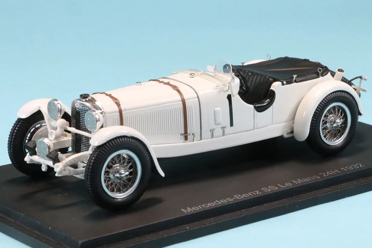 スパーク 1/43 メルセデスベンツ SSK ルマン 1932 No.1 S7784 ミニカー