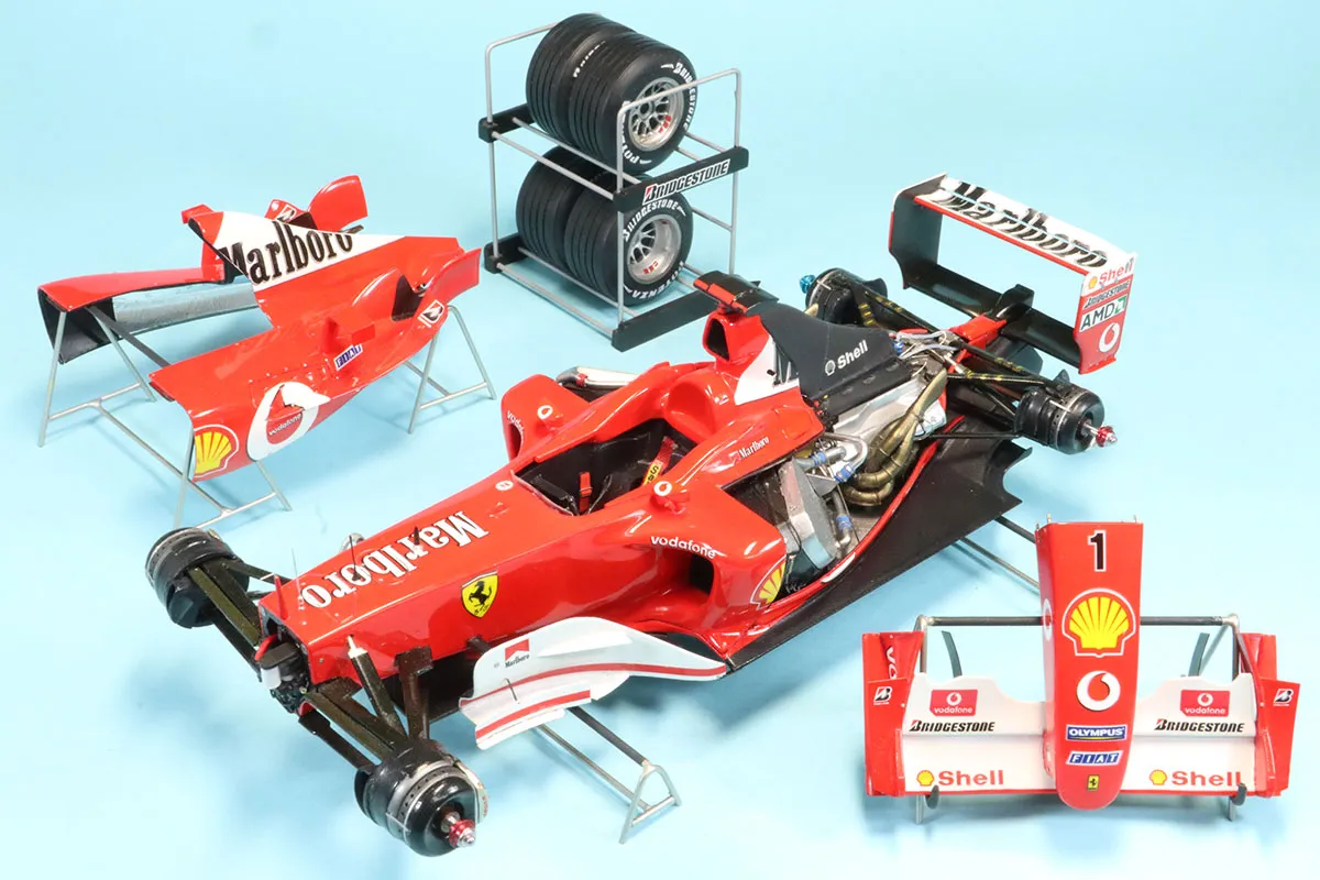 受注製作見本] ロムファクトリー 1/20 フェラーリ F2003-GA イタリアGP