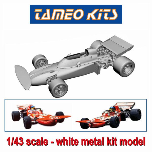 タメオ 1/43 メタルキット マーチ 711 フォード モナコGP 1971 R