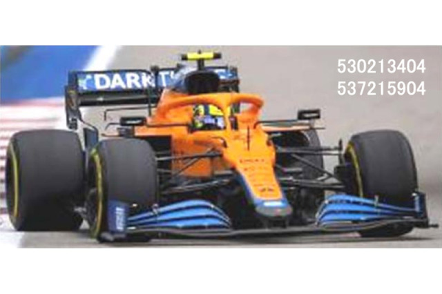 スパーク 1/43 マクラーレン MCL35M モナコGP 2021 3rd L.ノリス With