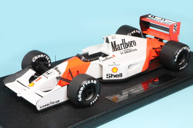 トップマルケス 1/18 マクラーレン MP4/7 1992 A.セナ デカール加工品