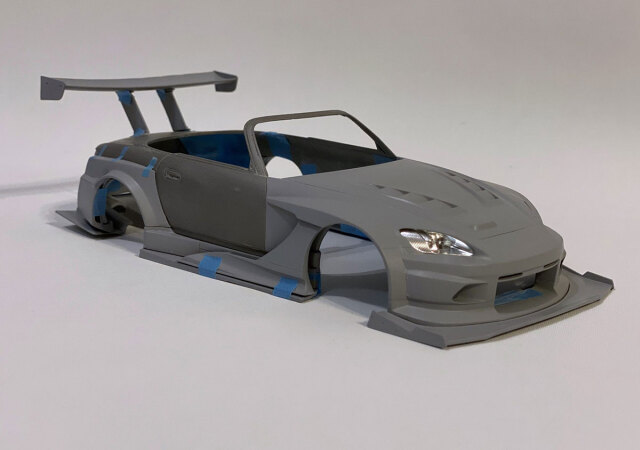 取り寄せ] Fuguガレージ 1/24 トランスキット ヴォルテックス