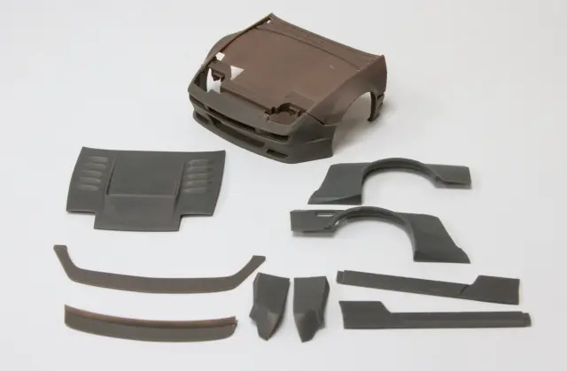 Fuguガレージ 1/24 トランスキット ワークスナイン ニッサン 180SX