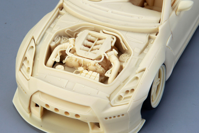 ホビーデザイン 1/24 フルレジンキット ロケットバニー ニッサン GT-R