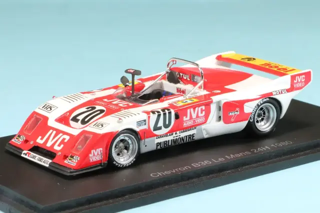 スパーク 1/43 シェブロン B36 ルマン 1980 No.20 S9421 ミニカー