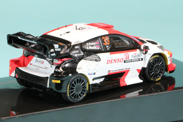 イクソ 1/43 トヨタ GR ヤリス ラリー1 クロアチア ラリー 2023 No.17