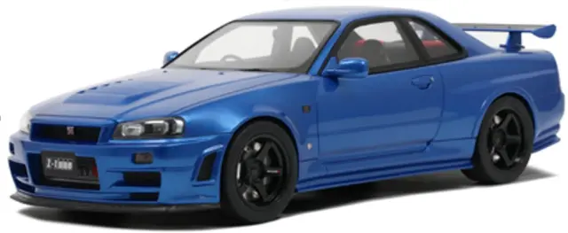 予約] オットーモビル 1/12 ニッサン スカイライン ニスモ R34 GT-R Z