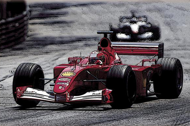 タメオ 1/43 メタルキット フェラーリ F1-2000 日本GP 2000 M