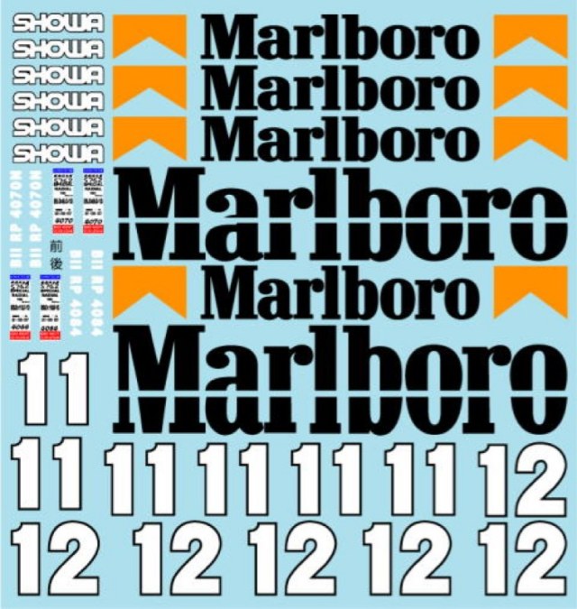 ミュージアムコレクション 1/8 マクラーレン MP4/4 リヤウィング 3Ver