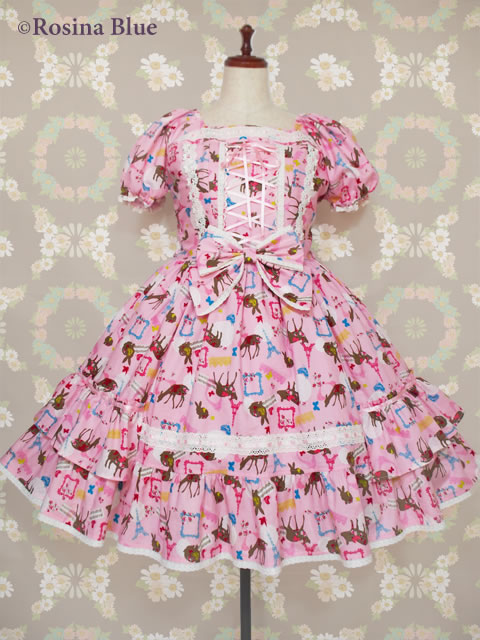 大きいサイズ ロリィタ ワンピースセット