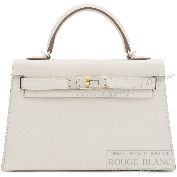 エルメス ケリーミニ 2/ミニケリー 2 クレ エプソン エレクトラム金具