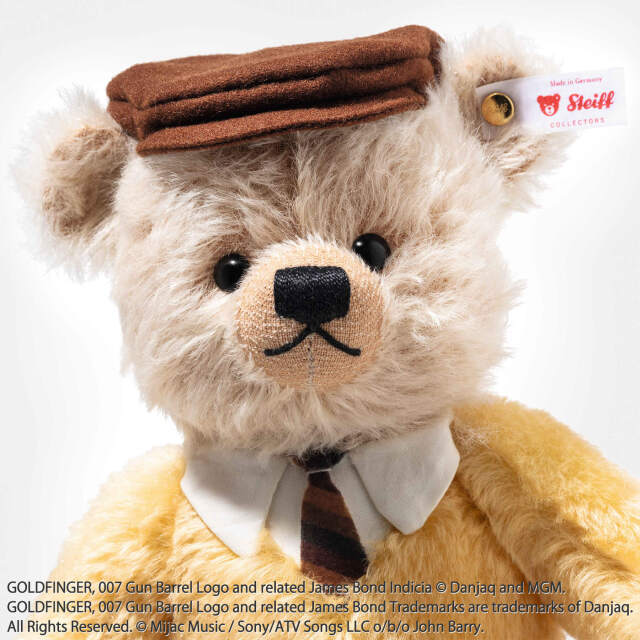 オーリック・ゴールドフィンガー テディベア（ジェームズ・ボンド
