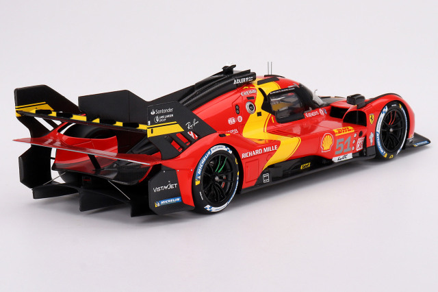 1/18 フェラーリ 499P WEC スパ6時間 2023 3位入賞車 #51 Team AF