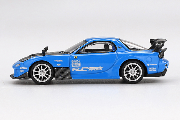 MINI GT 1/64 マツダ RX-7 RE雨宮 20B NA 3ROTOR-7