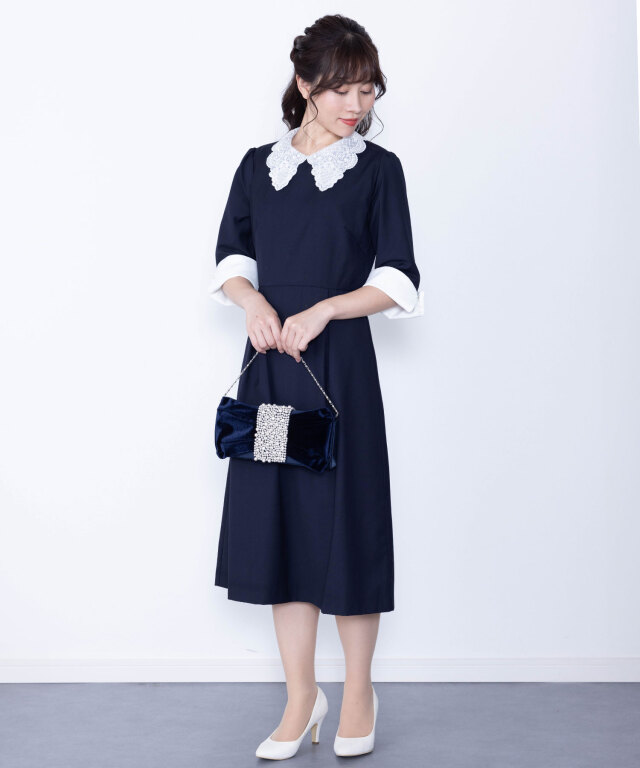 付け襟&カフス エレガント ワンピース レディース | マタニティウェア