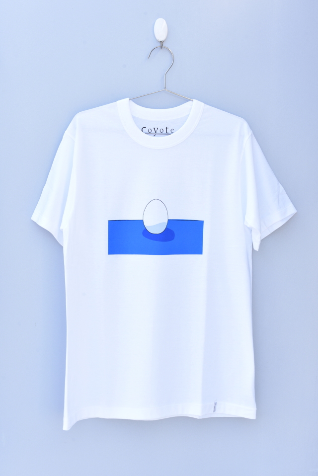 安西水丸の教え Tシャツ 新作「たまご」＋復刻4種