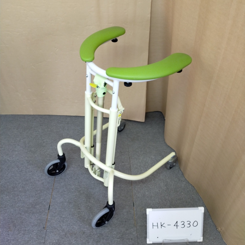 中古 歩行器 Aランク】日進医療器 トレウォークスリム (HK-4330)