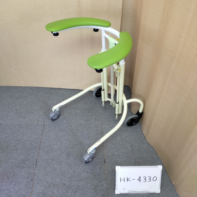 中古 歩行器 Aランク】日進医療器 トレウォークスリム (HK-4330)