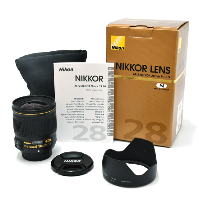 AF-S NIKKOR 28mm f/1.8G 中古価格比較 - 価格.com