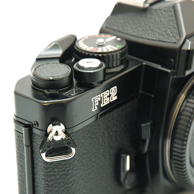 中古】フィルム一眼 ニコンFE2ブラック・データバックMF-16【AB】