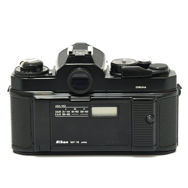 中古】フィルム一眼 ニコンFE2ブラック・データバックMF-16【AB】
