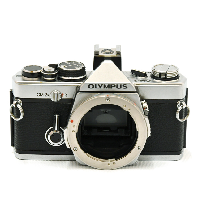 中古】オリンパス フィルム一眼レフ OM-2N シルバー【B】