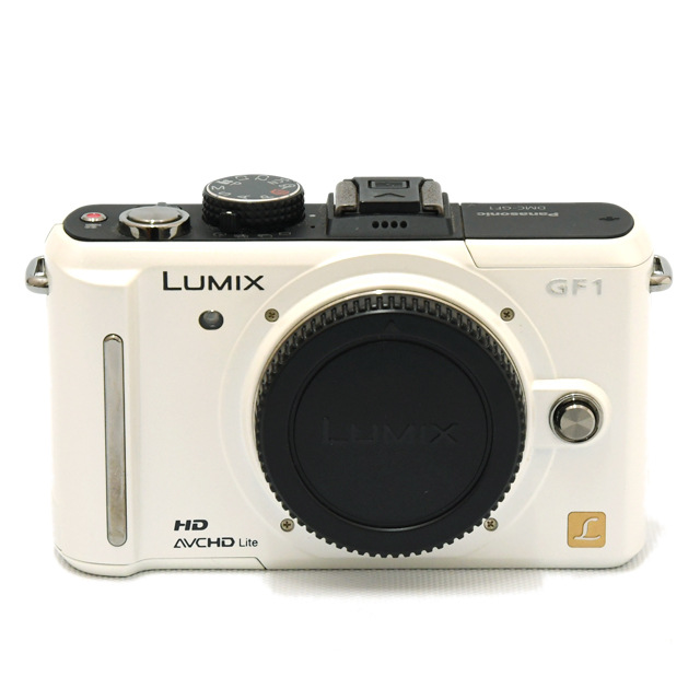 中古】パナソニック ミラーレス一眼 LUMIX DMC-GF1 ホワイト【A】