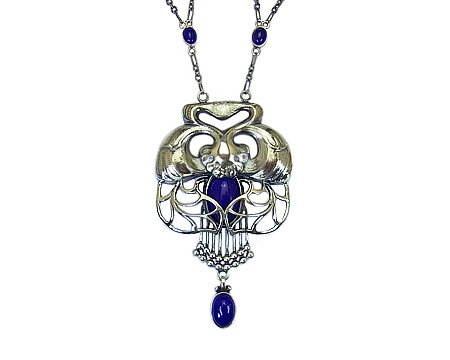 ジョージ ジェンセン] ペンダント ＃1 （ラピスラズリ