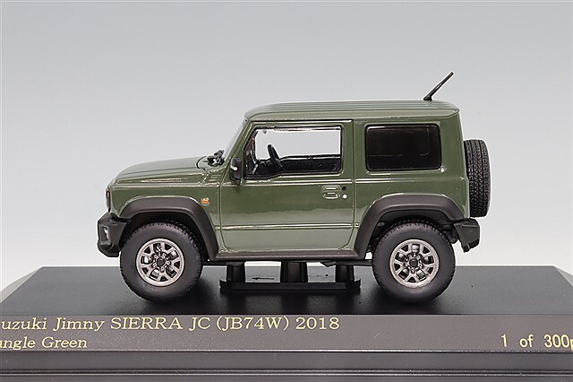カーネル 1/43 スズキ ジムニー シエラ JC (JB74W) 2018 ジャングル