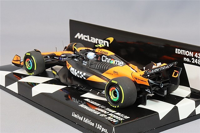 ミニチャンプス 1/43 マクラーレン F1チーム MCL38 2024 F1 ハンガリー