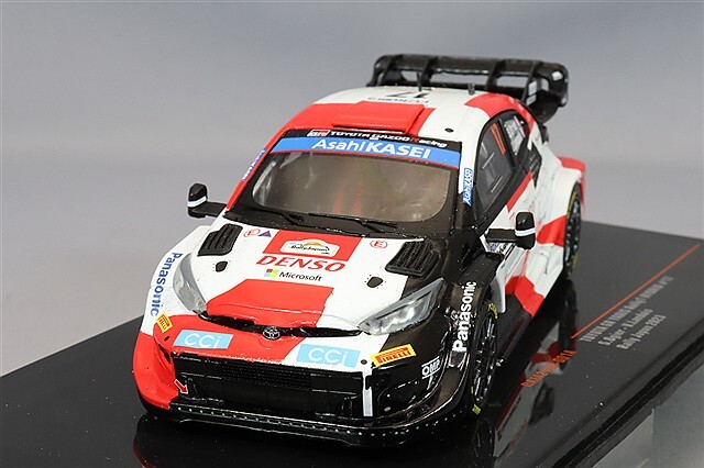 イクソ 1/43 トヨタ GR ヤリス ラリー1 2023 ラリージャパン 2位 #17 S