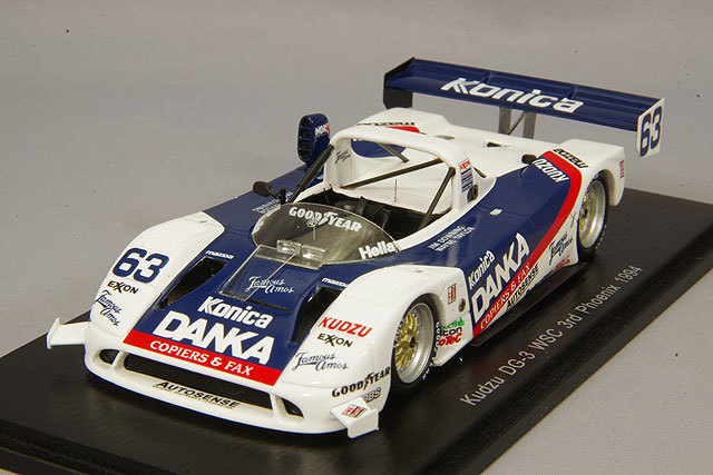 スパーク 1/43 Kudzu DG-3 WSC #63 3位 フェニックス 1994 W.Taylor/J.Pace