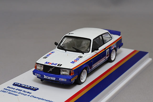 Tarmac 1/64 ボルボ 240 ターボ 1987 マレーシア グループA