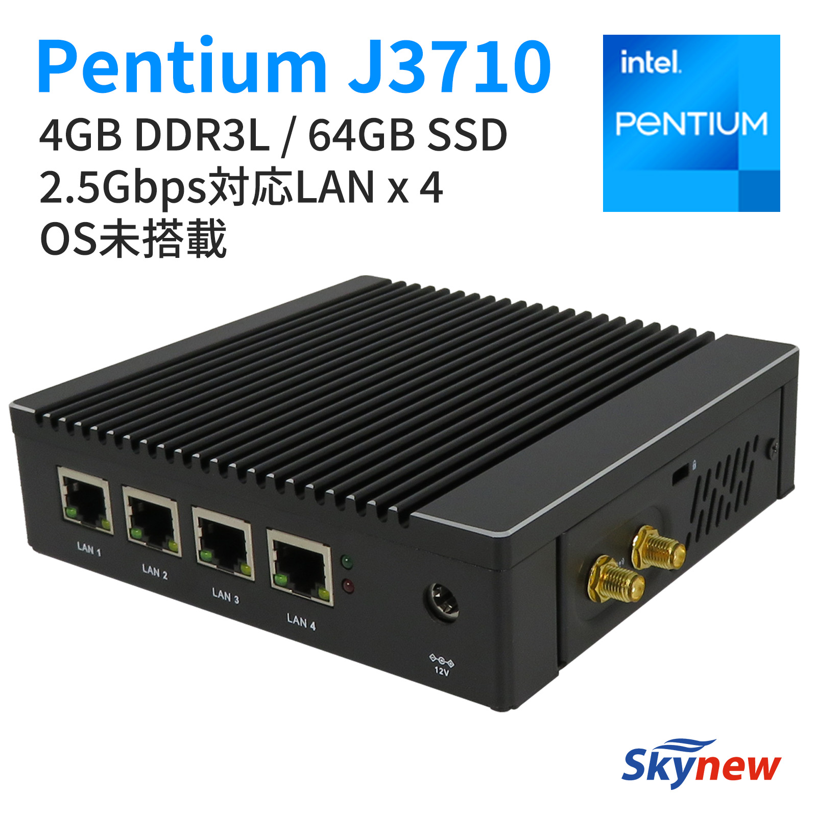 Intel NUC7JY ミニPC 本体 osなし Intel NUC7JY ミニPC 本体 osなし