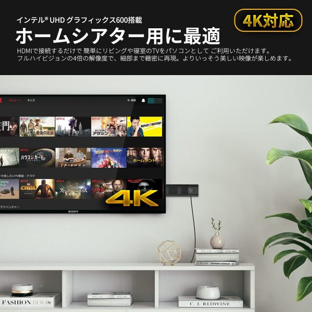 Skynew スティックPC 4K対応 Pentium N5000 / 8GB DDR4 / 128GB eMMC