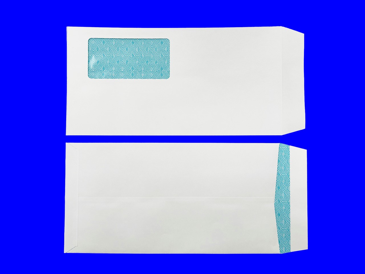 長3封筒/ニューケント85g 地紋入り 窓付・送料無料！ ☆メーカー直売