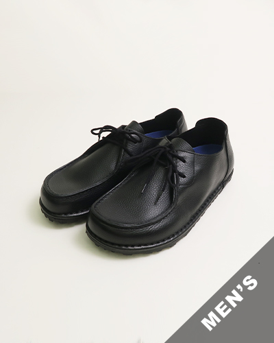 BIRKENSTOCK - Utti Lace Natural Leather - BLACK ビルケンシュトック
