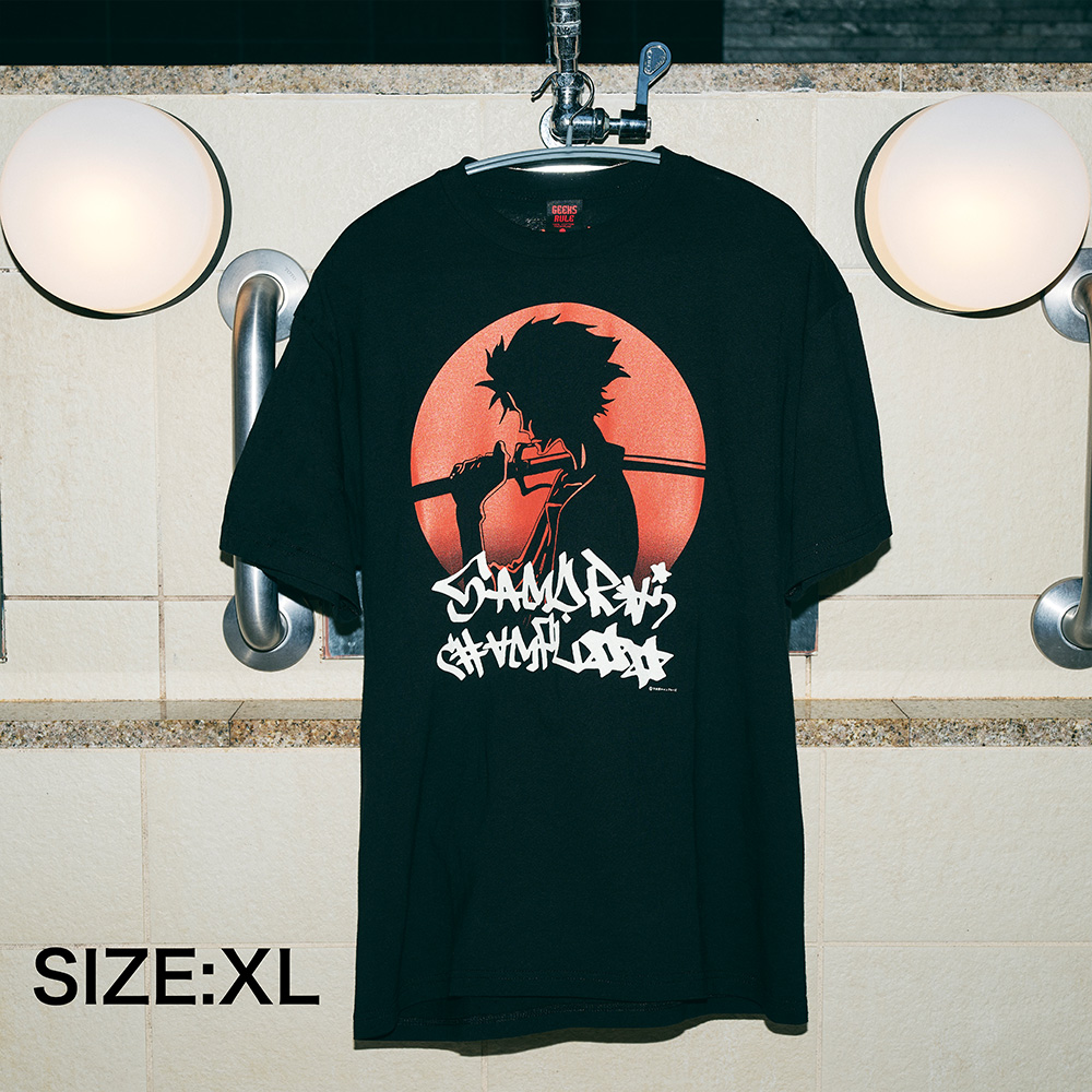 SAMURAI CHAMPLOO “MUGEN” × GEEKS RULE SILKSCREEN PRINTING T SHIRT