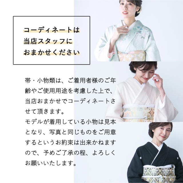 訪問着トールサイズ】モダンと古典、両方が上手く融合した桂由美