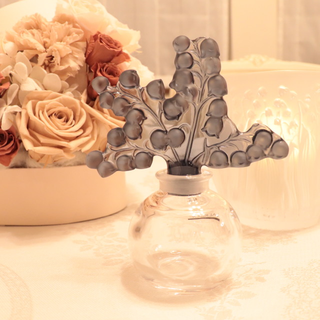 ☆ラスト1点☆ LALIQUE ラリック クレールフォンテーヌ すずらん