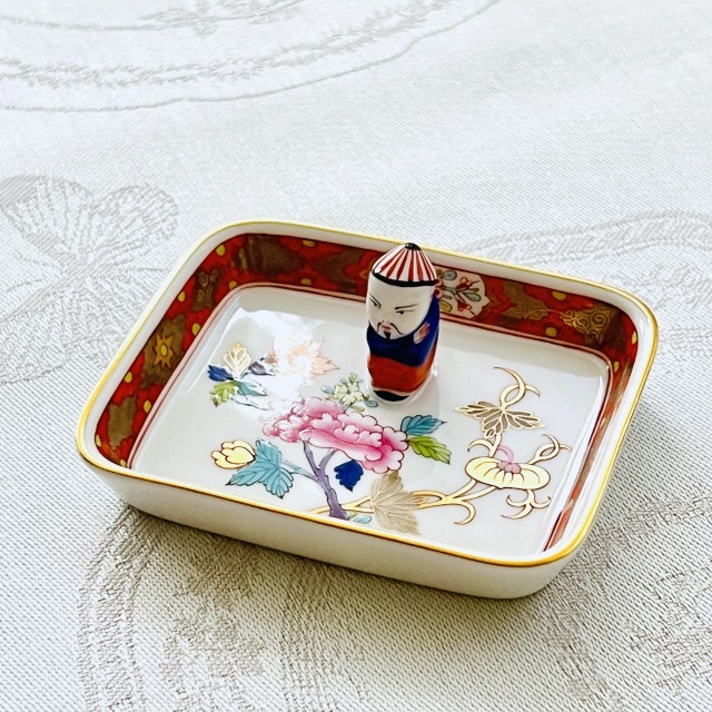 Herend ヘレンド マスターペインター作 上海 マンダリン ミニトレイ