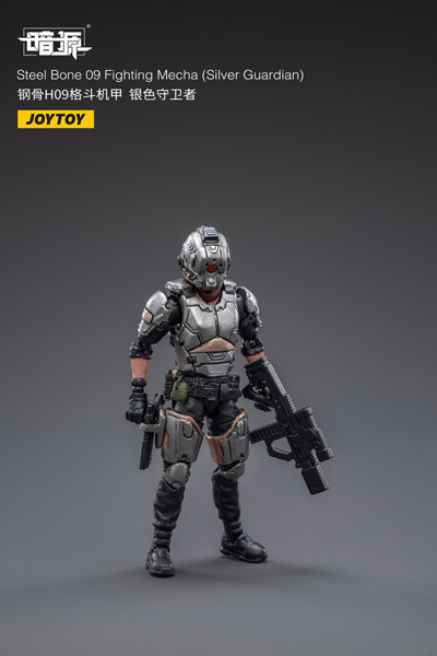 JOYTOY】JT2740 1/25 暗源 STEEL BONE 09 FIGHTING MECHA (SILVER