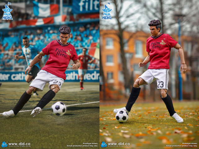 DID】SF80007B/R 1/12 Palm Simple Fun Series - The Footballer Blue