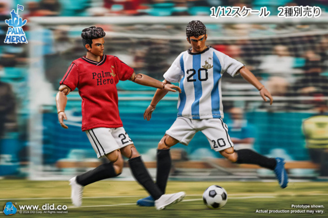 DID】SF80007B/R 1/12 Palm Simple Fun Series - The Footballer Blue