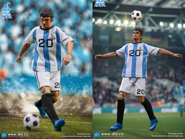 DID】SF80007B/R 1/12 Palm Simple Fun Series - The Footballer Blue