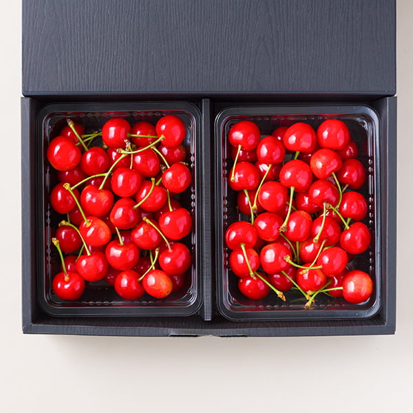 特秀さくらんぼ佐藤錦[山形セレクション]600gバラ詰Lサイズ以上(300g×2)